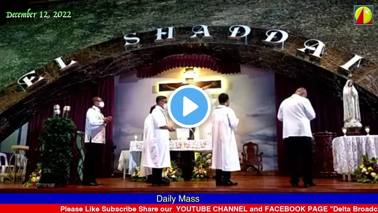 DWXI 1314 AM Livestream (Monday - December 12, 2022) #dailymass