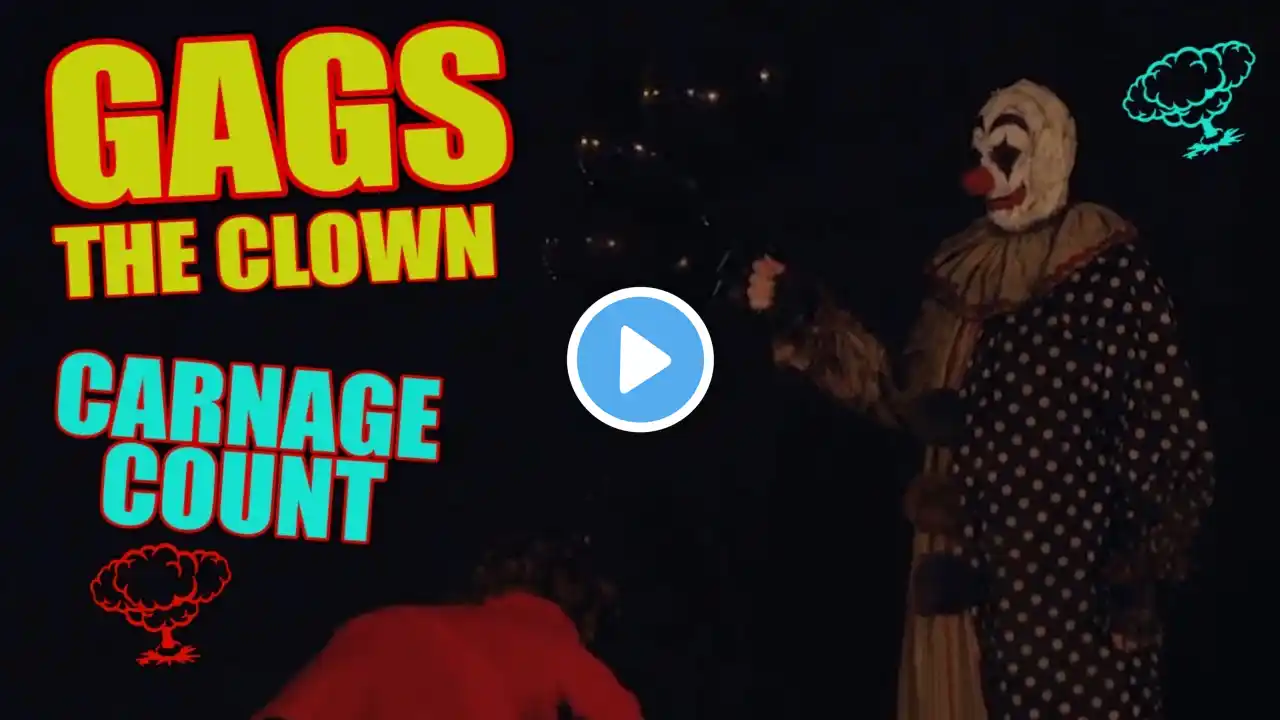 Gags the Clown (2018) Carnage Count