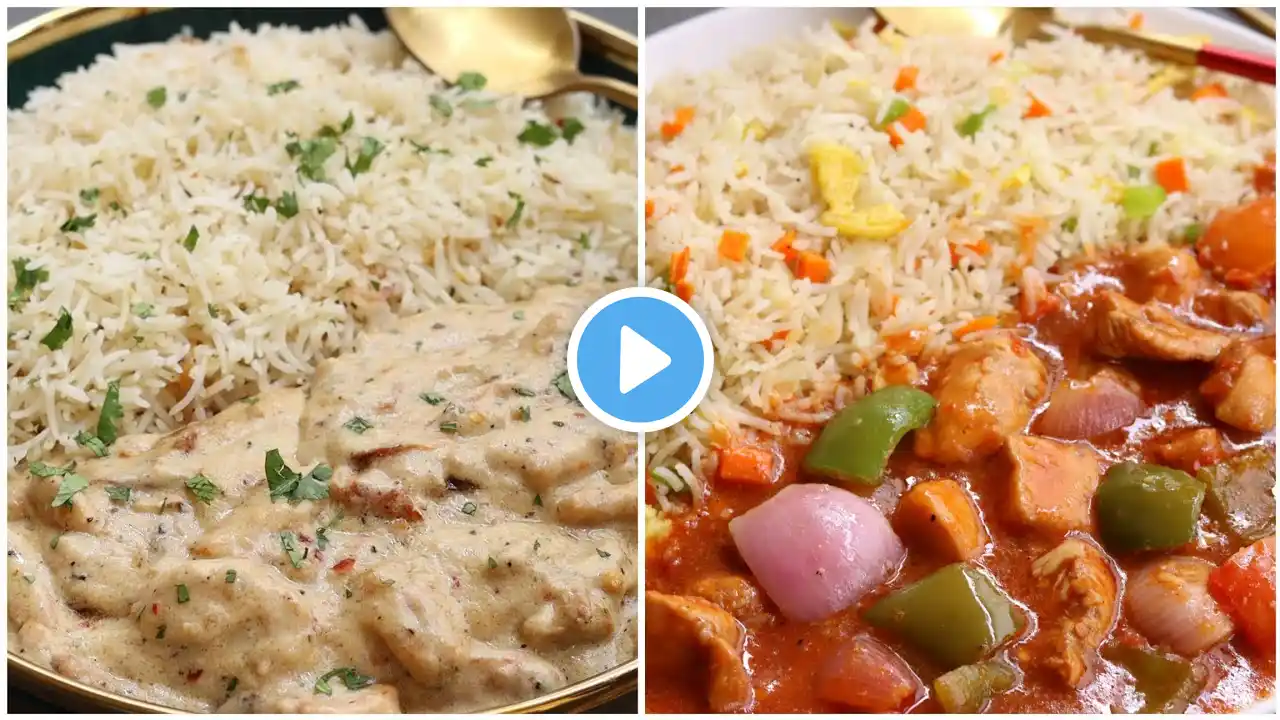 TOP 4 DINNER RECIPES 😍 Amazing Chicken With Rice Recipes by (YES I CAN COOK)