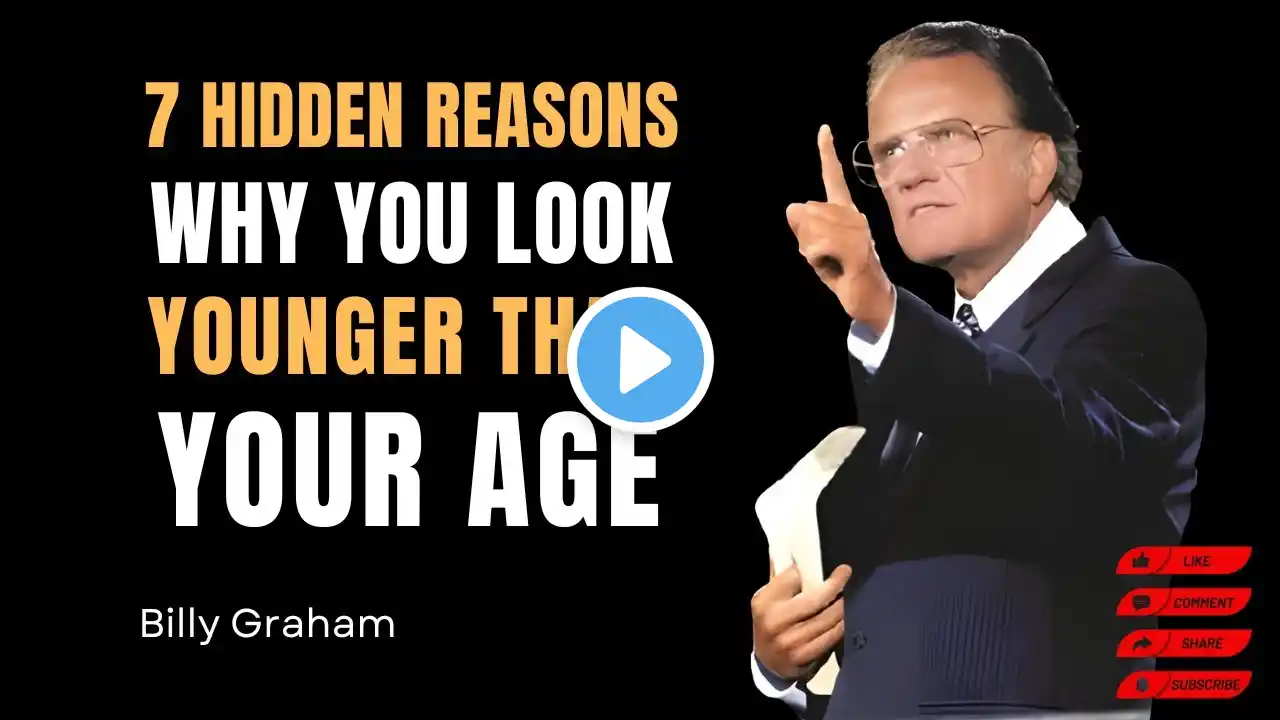 7 Hidden Reasons Why You Look Younger Than Your Age | Billy Graham Message