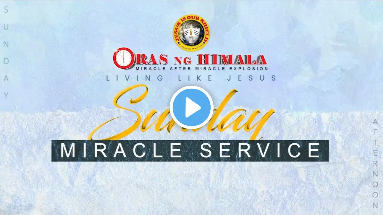 LIVE: Living Like Jesus Sunday Miracle Afternoon Service (September 26, 2021)