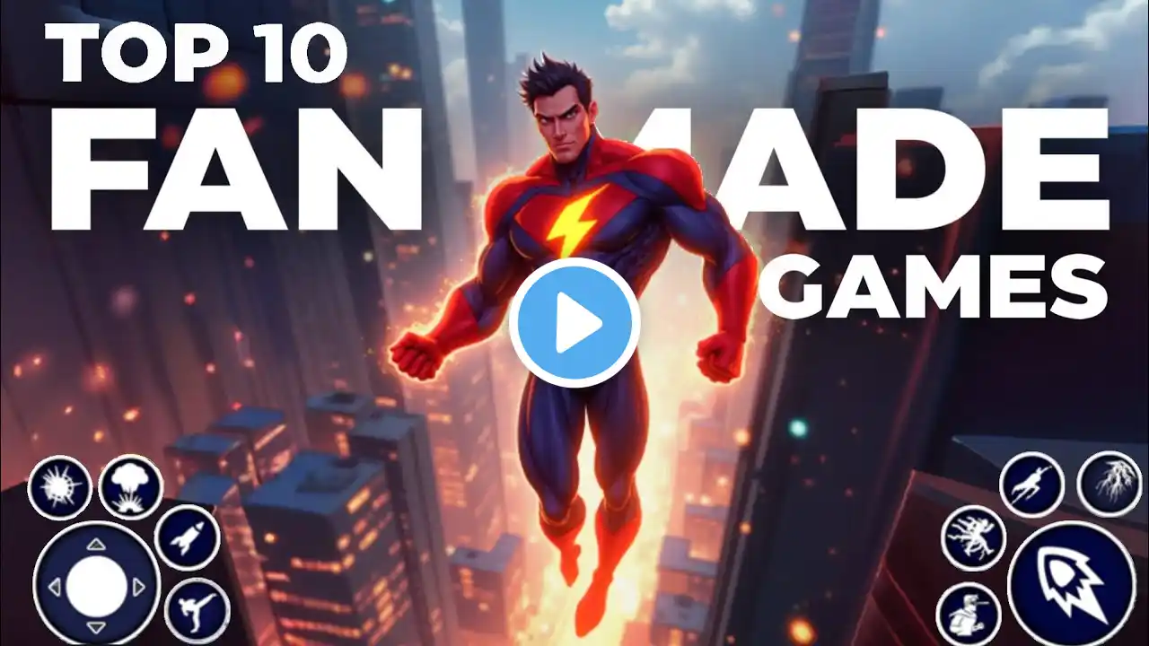 Top 10 Best Fan Made Games for Android 2025 | High Graphics