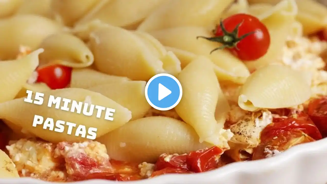 Try this life hack for cooking pasta ! These 15 Minute Pastas Will Change Your Dinners Forever!