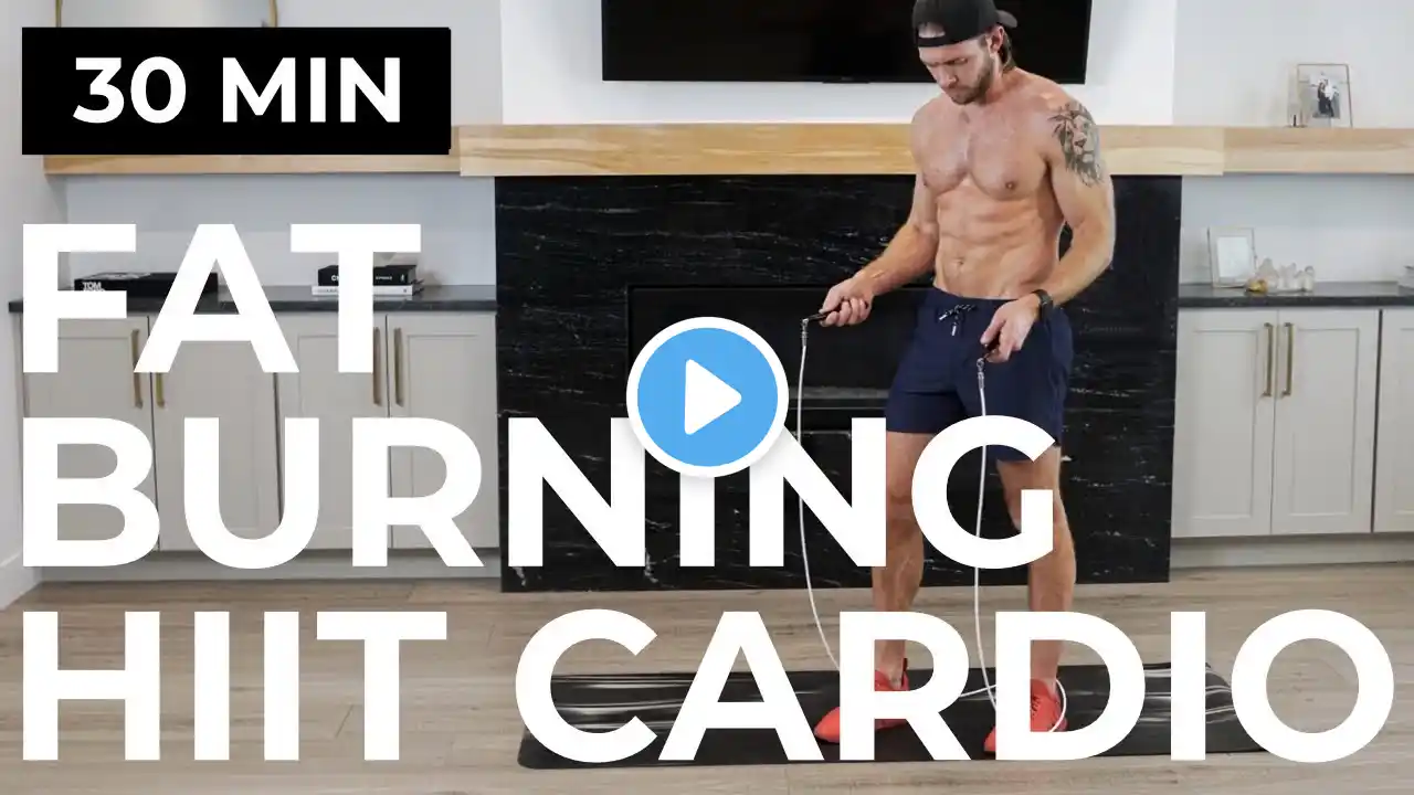 30 MIN FAT BURNING HIIT CARDIO WORKOUT (jump rope optional) |  JUMP ROPE HIIT WORKOUT