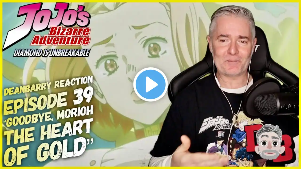 JJBA (Diamond Is Unbreakable) Episode 39 "Goodbye, Morioh - The Heart Of Gold" REACTION