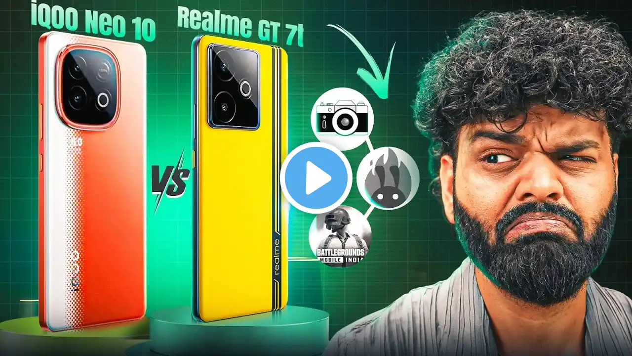 The Epic Battle: iQOO Neo 10 Vs Realme GT 7TโกKonsa Best?๐ฅ