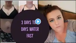 #weightloss #weightlossjourney 3+ day water fast detailed journey and results