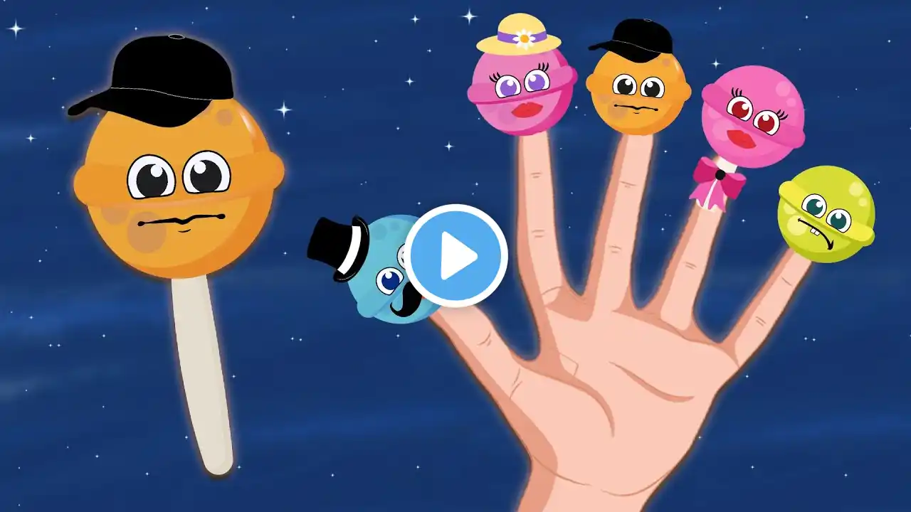 The Finger Family Cake Pop Family Nursery Rhyme | Cake Pop Finger Family Song