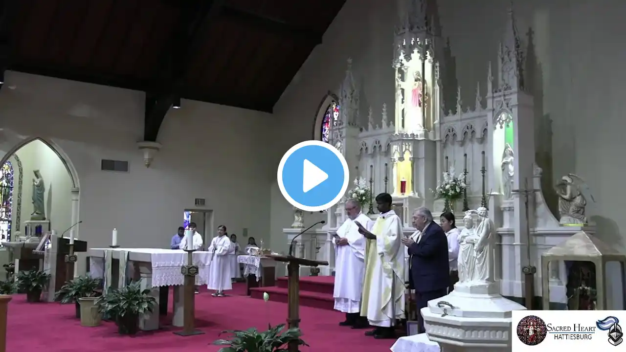 5/26/24- The Solemnity of the Most Holy Trinity | Live from Sacred Heart Catholic Church Hattiesburg