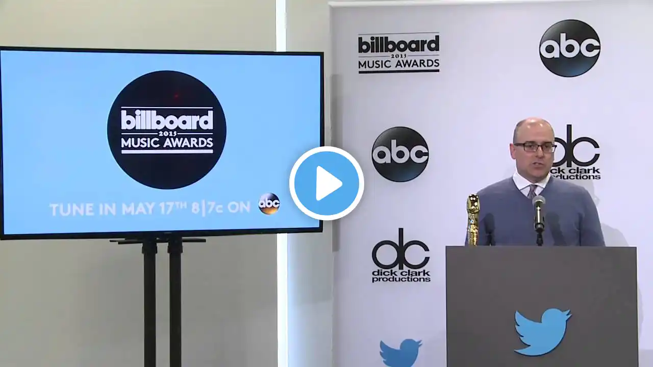 Mark Bracco Opening Remarks - BBMA Nominations 2015