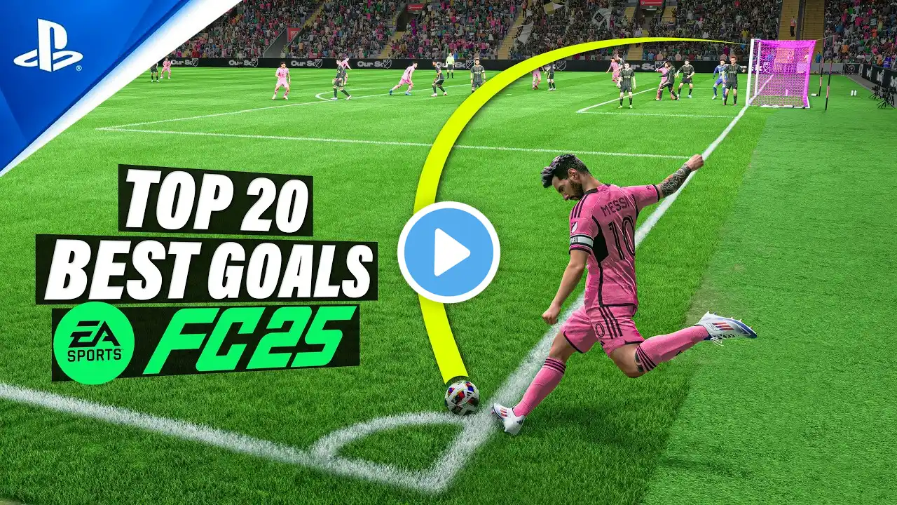 FC 25 | TOP 20 GOALS | PS5 4K