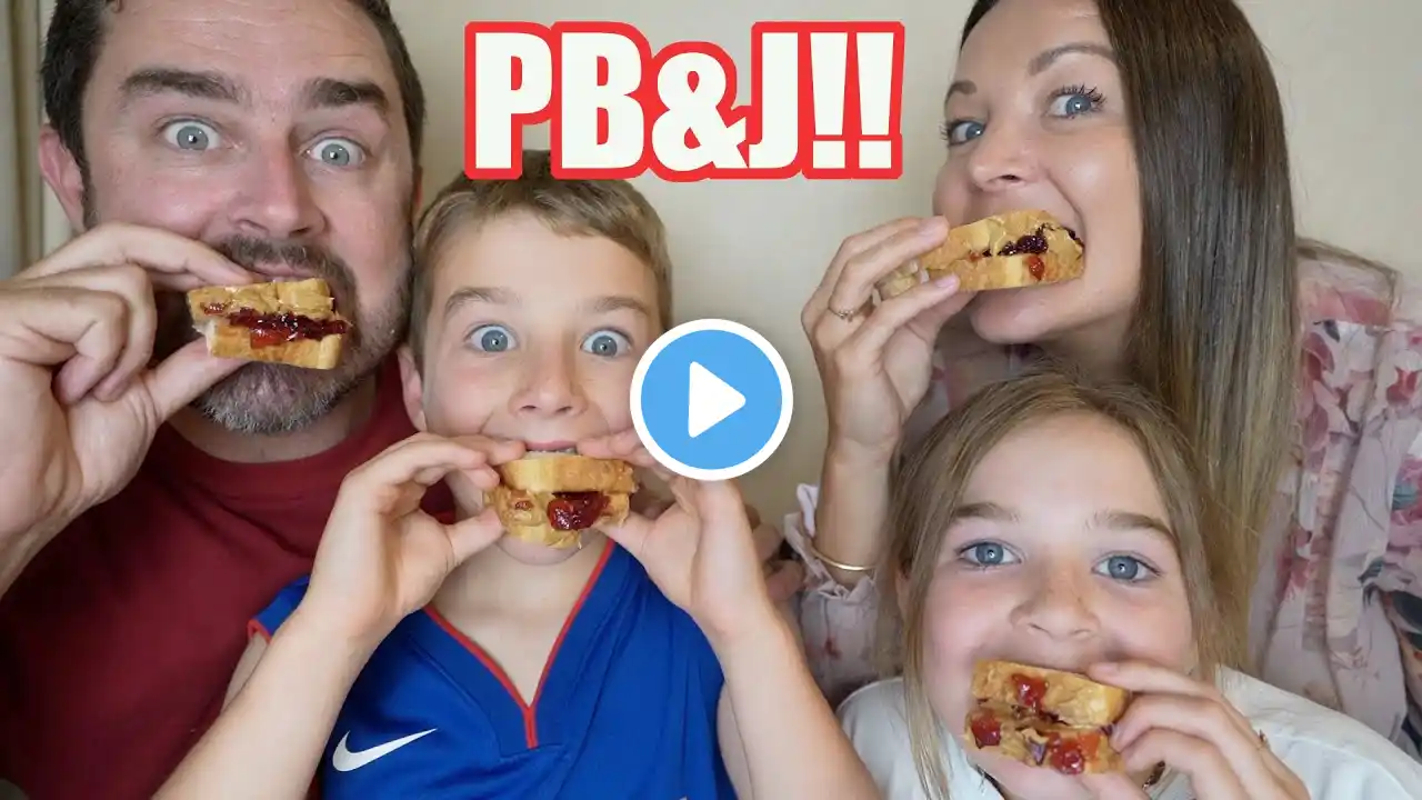 New Zealand Family Try Peanut Butter & Jelly Sandwiches for The First Time! Bonus Dr.Pepper Reaction