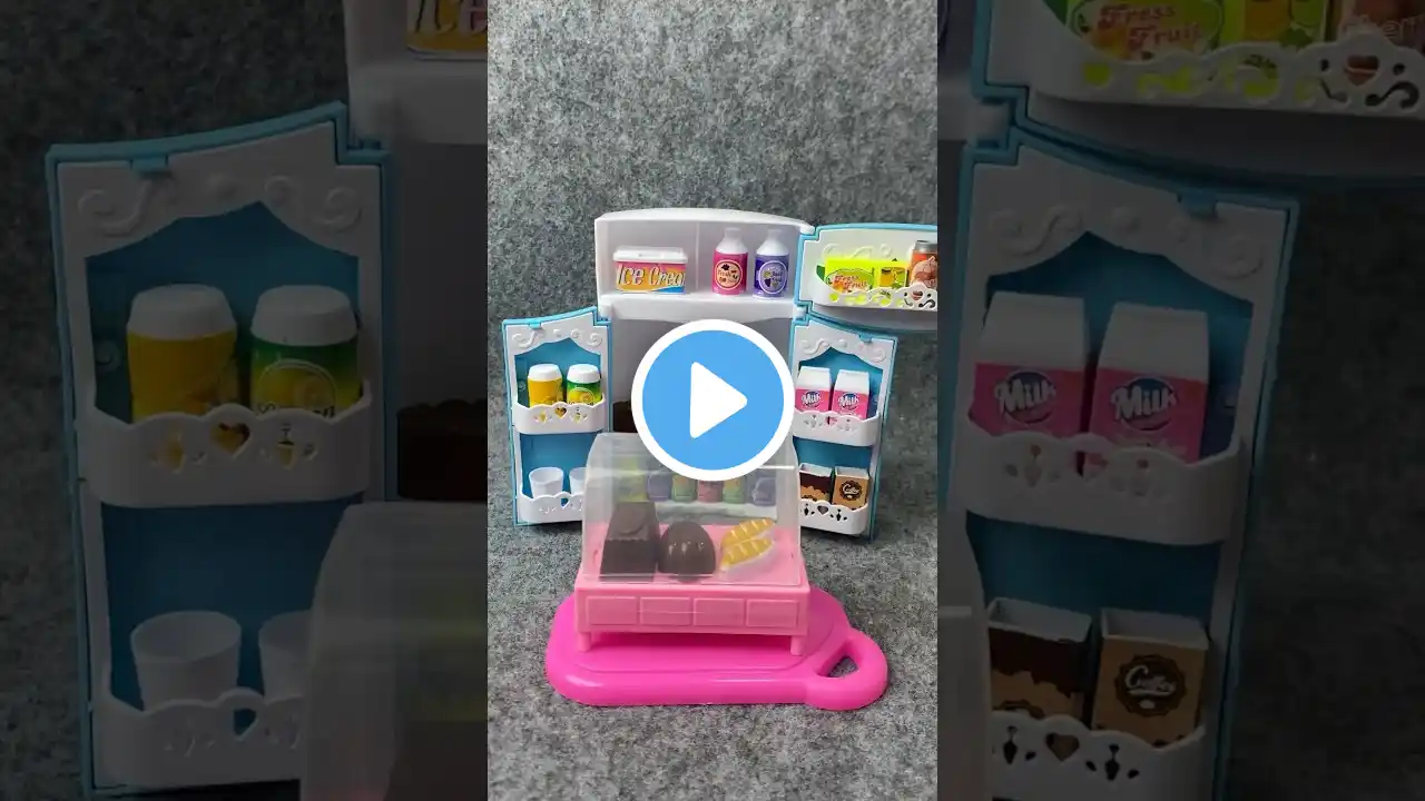 Satisfying with Unboxing & Review Miniature Kitchen Set Toys Cooking Video | ASMR Videos no music