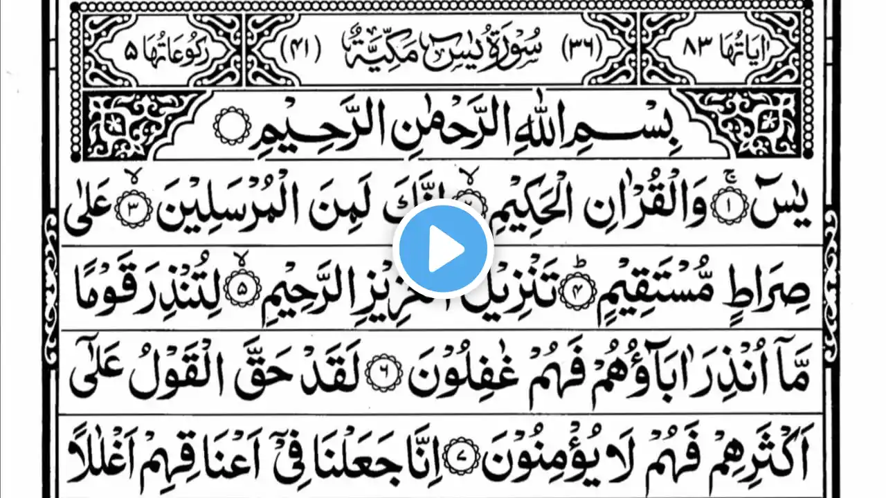 🔴Live Surah yaseen | سورۃ يسين 🕌✨🕌🧡Surah yasin | تلاوة رائعة لسورة ياسين | Beautiful Quran 🕌