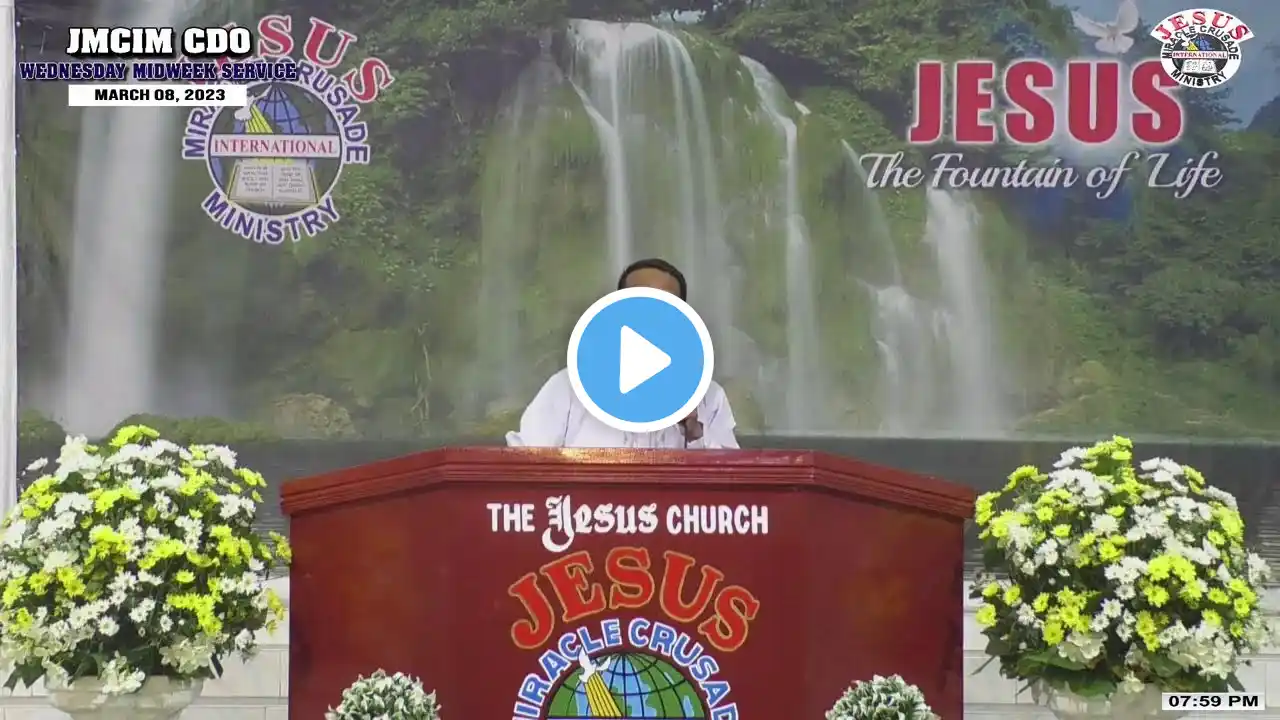 PREACHING! "Heavenly Horses" The JMCIM CDO OUTSTATION Live Streaming of MIDWEEK SERVICE