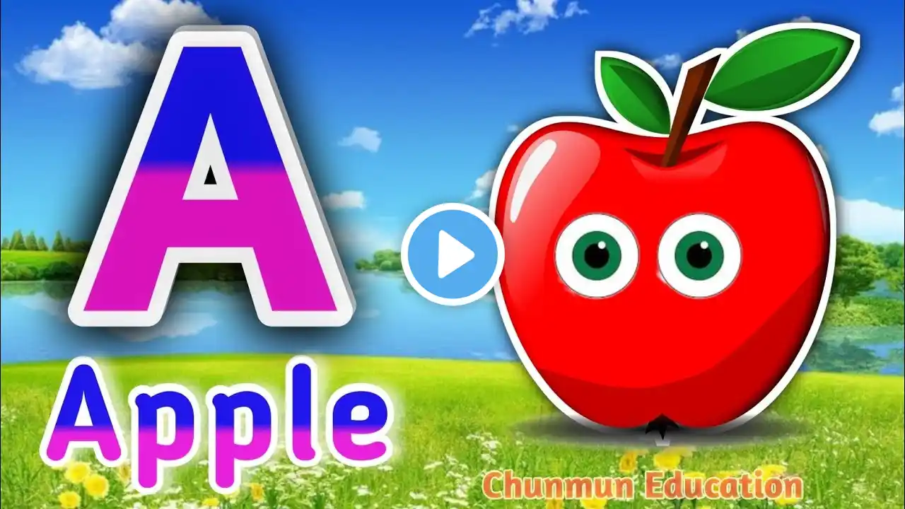 Phonics Song 2 with TWO Words in 3D - A For Airplane - ABC Alphabet Songs with Sounds for Children
