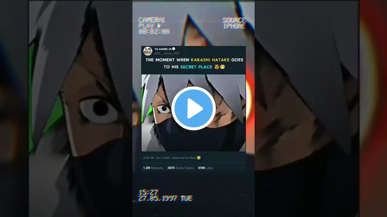 THE MOMENT WHEN KAKASHI HATEKE GOES TO HIS SECRET PLACE 😍😬#shorts #youtubeshorts #trandingshorts