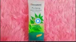 Himalaya purifying neem face wash beneficial for pimples,acne#himalay #acnetreatment #bestfacewash