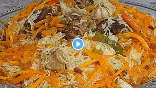 Afghani Kabuli Pulao Recipe | Pulao Recipe Kabuli Pulao | How to make mutton kabuli Pulao Recipe
