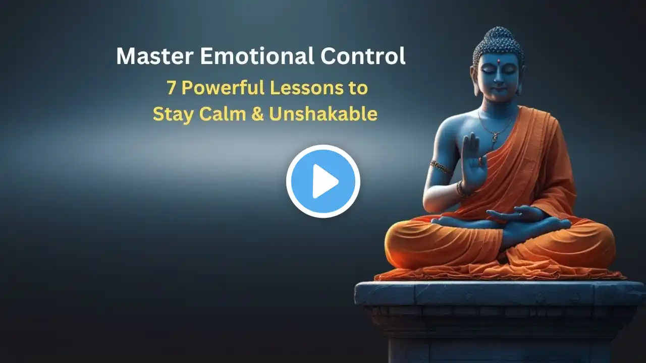 Master Emotional Control: 7 Powerful Lessons to Stay Calm & Unshakable