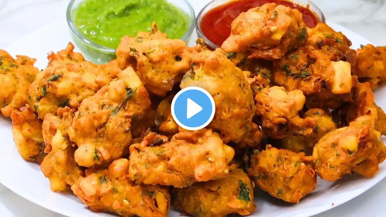 काश पहले पता होता बेसन में ये चीज डालकर हलवाई बनाते हैं अनोखे क्रिस्पी टेस्टी पकोड़े Pakode Recipe