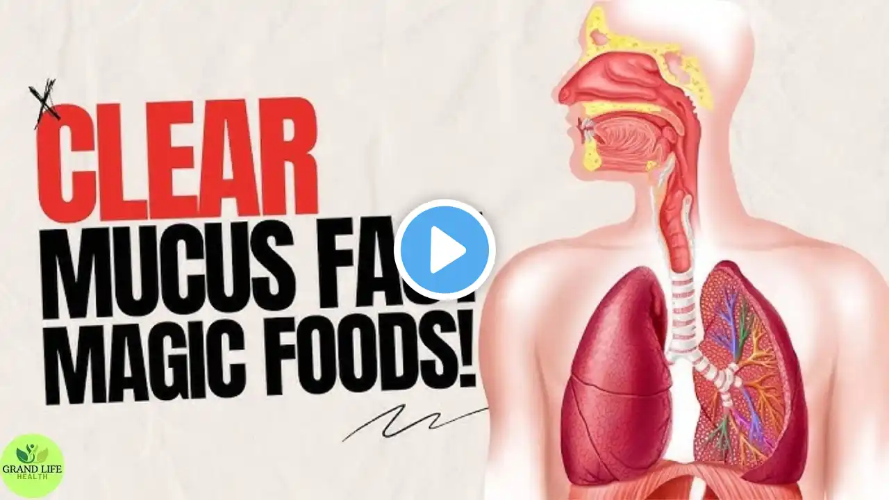 These Foods Instantly Clear Mucus Like Magic!