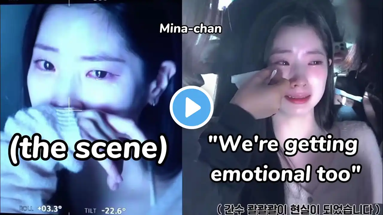 how everyone *reacts* to dahyun's crying, then there's jeongyeon...