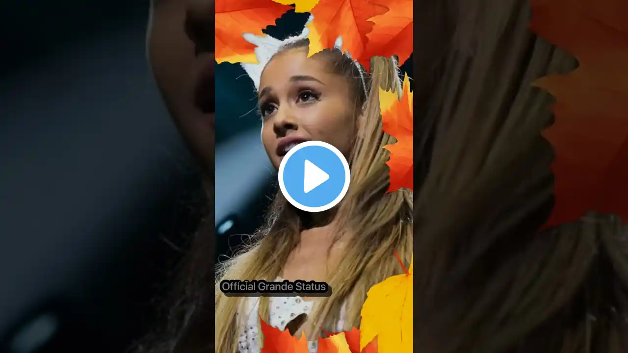 Ariana Grande WhatsApp Status Tik Tok Reels Song Music By Official Grande Status #shorts #OGS