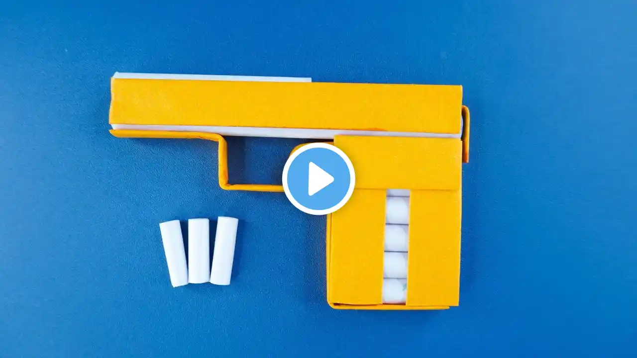 How To Make Paper Gun ( Pocket Size )