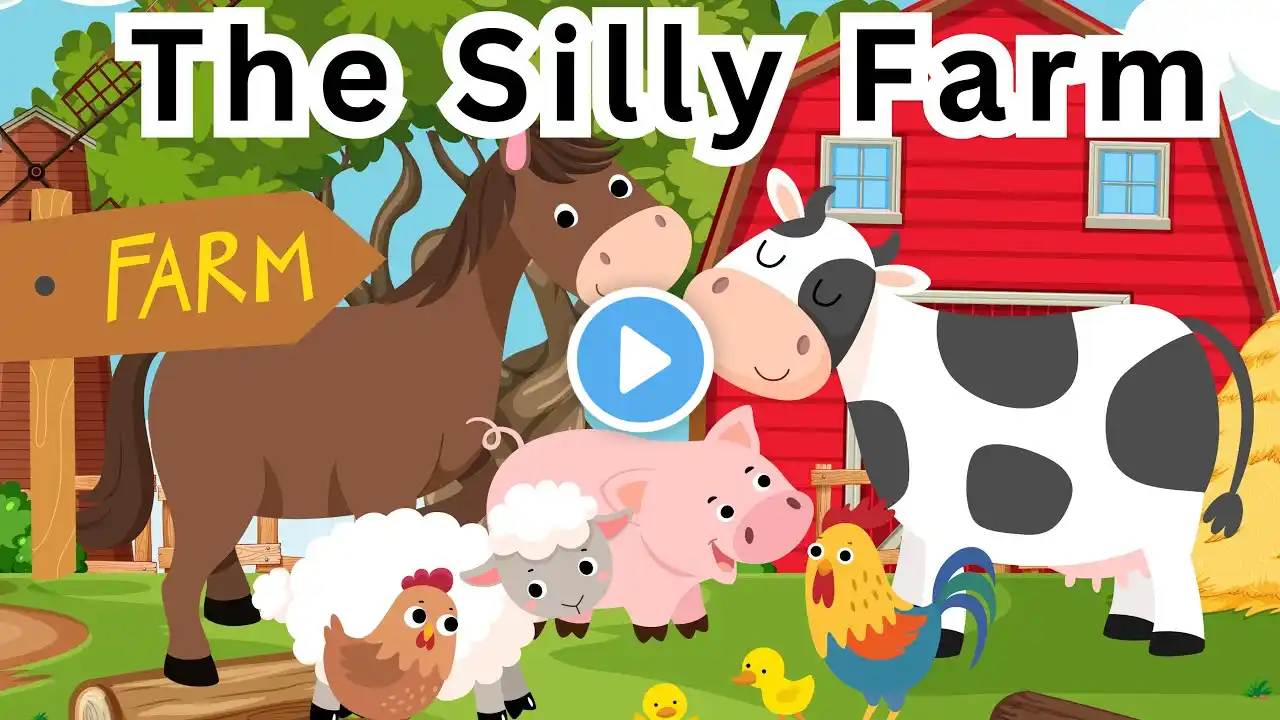 The Silly Farm - When Your Farm Gets a Glitch 🤣🚜| Nursery Rhymes & Kids Songs ‪@funlittlefantasy‬