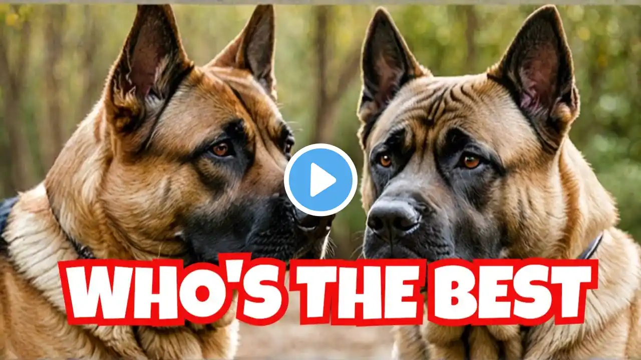 German Shepherd vs Cane Corso: Which Dog Breed is Best? | Cane Corso vs German Shepherd Fight