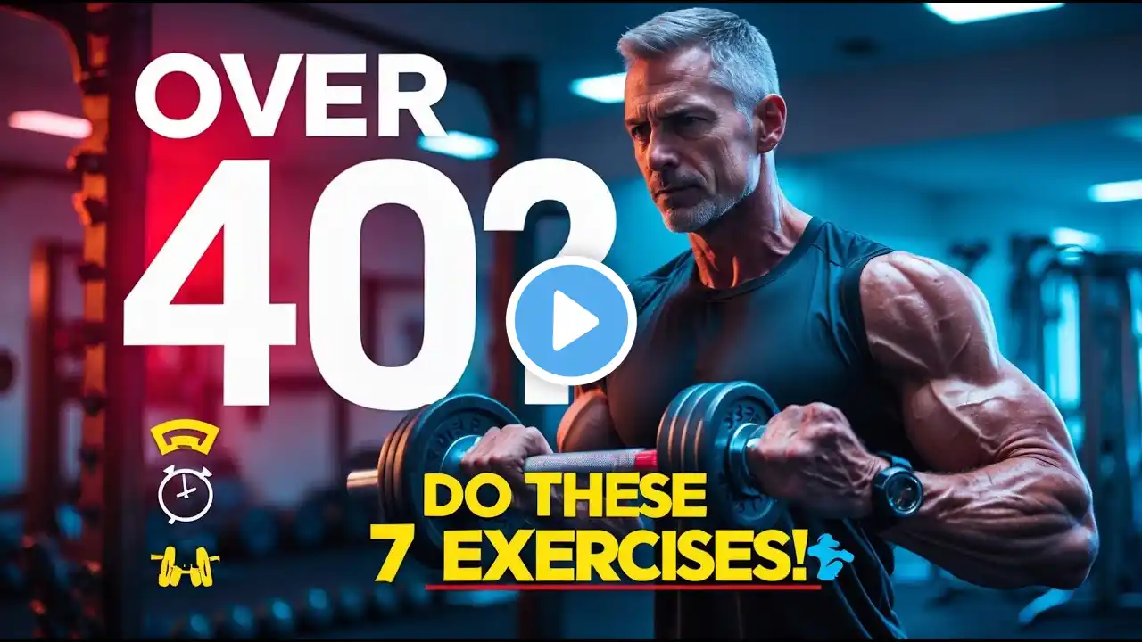 The ONLY 7 Exercises Every Man Over 40 Needs for Strength, Health, and Vitality