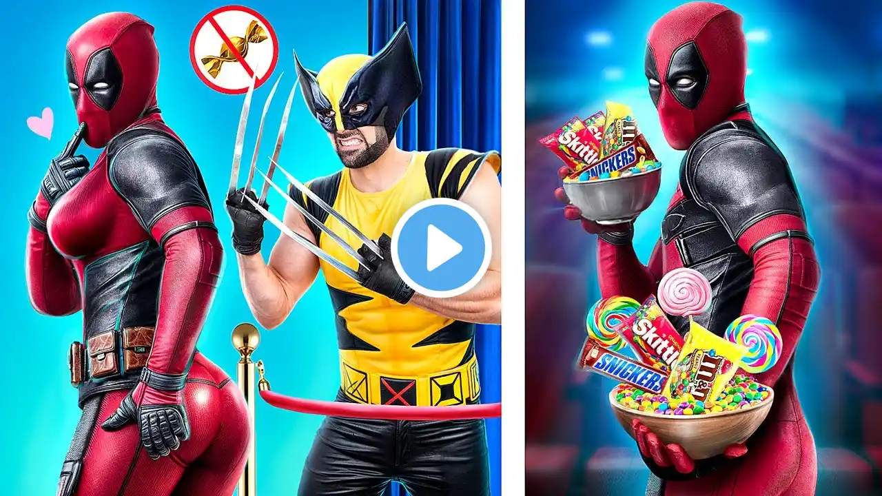 How to Sneak Snacks Into the Movies! Deadpool vs Wolverine!