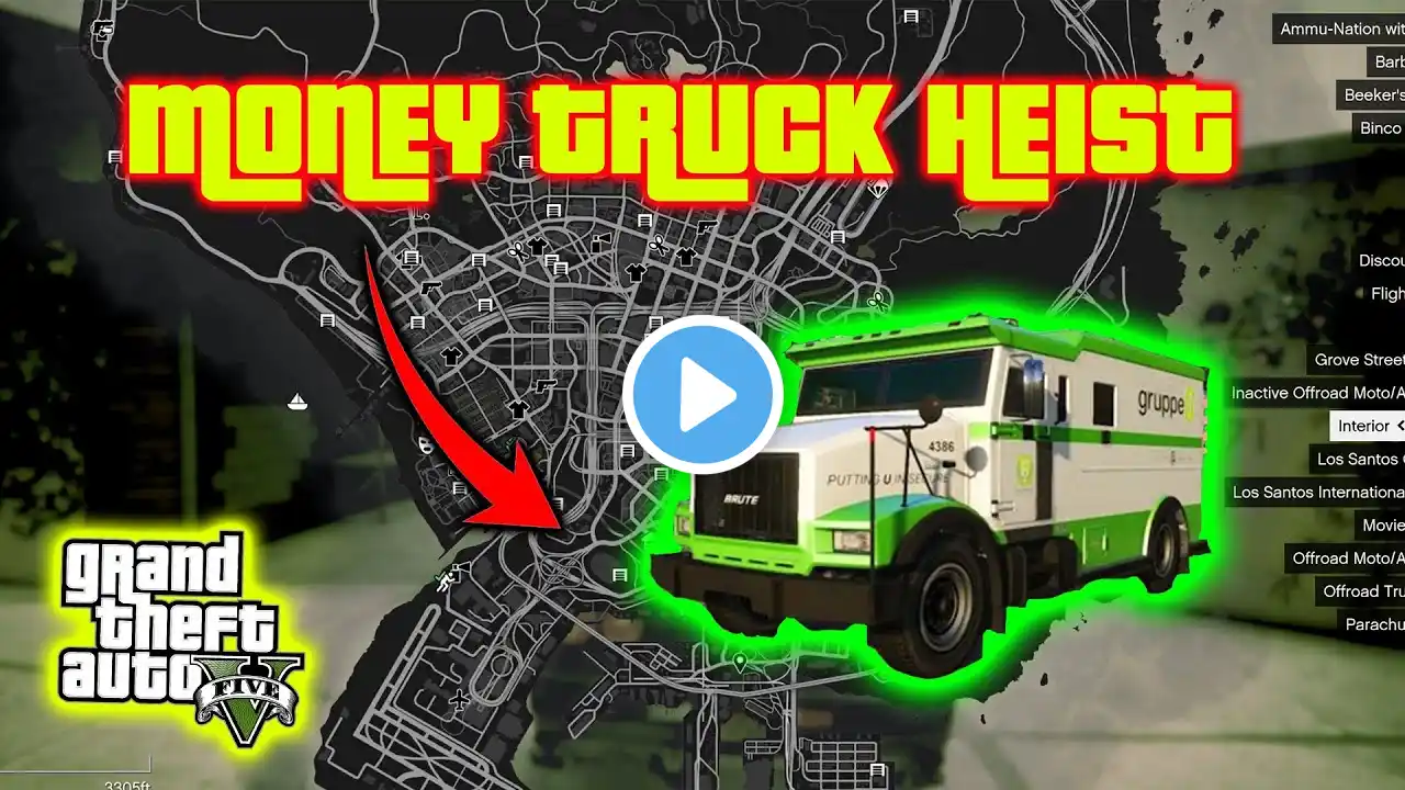 GTA V - Money Truck Heist  2025 (PS5, PS4, XBOX & PC)