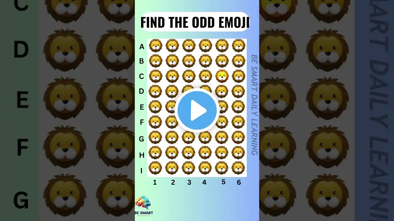 Find the odd one π° #shorts #findthedifference #spotthedifference #puzzle #emojichallenge #shortsgame