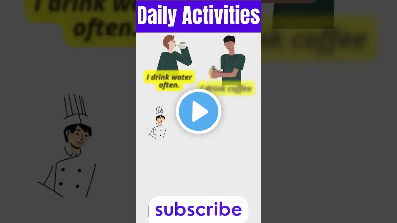 Daily Activities #english #learnenglish #spokenenglish #englishgrammar #englishgrammar