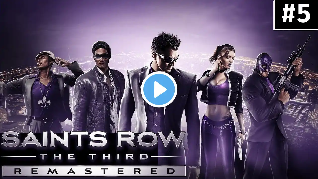 Saints Row: The Third Remastered - Act 2 - Angel - Trail Blazing - Full Gameplay