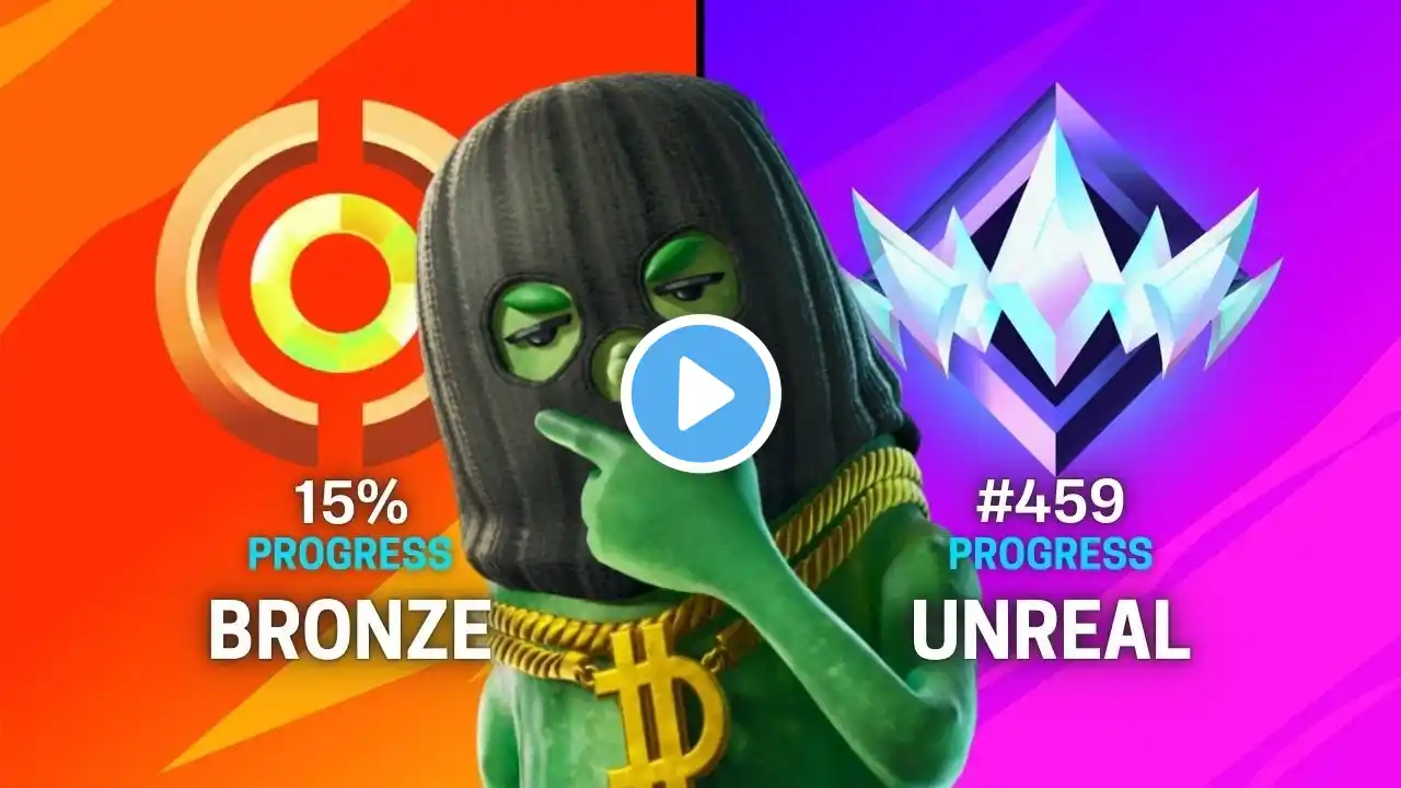 Unranked to UNREAL Solo Ranked Speedrun (Chapter 6 Season 2)