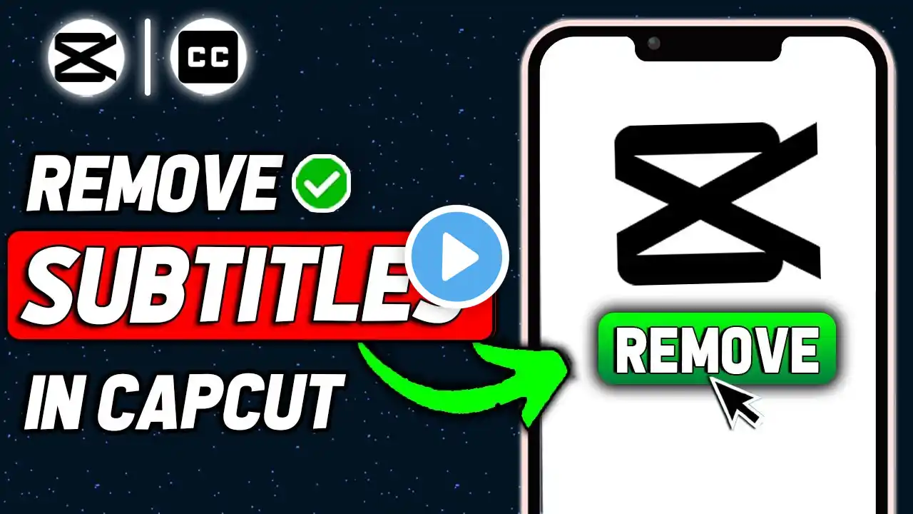 How To Remove Subtitles From A Video On Capcut (2024 New Method)