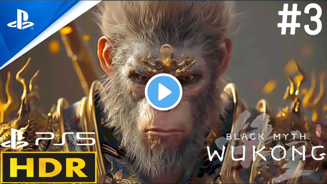 BLACK MYTH WUKONG Gameplay PS5 60FPS HDR FULL GAME PART - 3 💖# Bro Tamil Gaming #💖தமிழ்