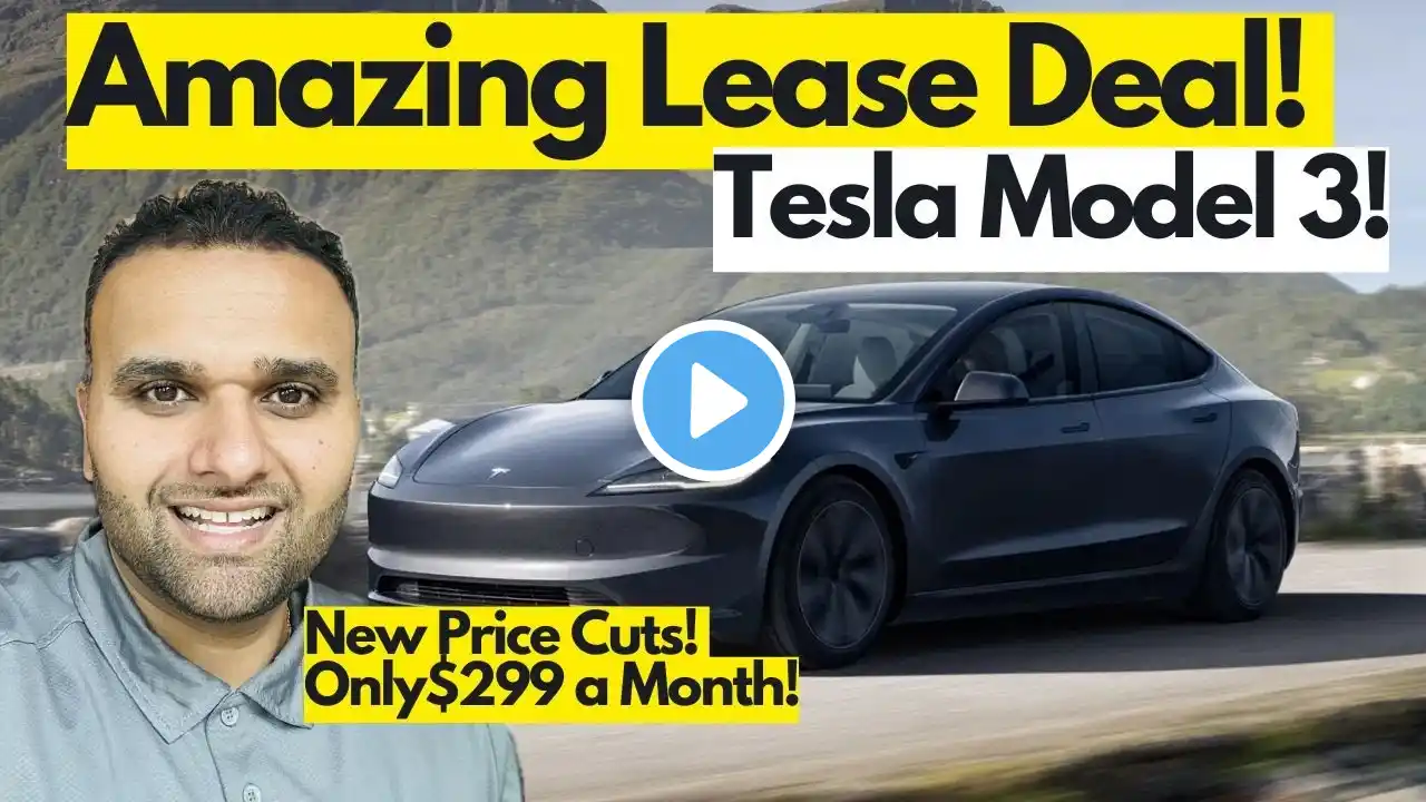 The 2024 Tesla Model 3 Long Range is a MUST-LEASE at Just $299/mo! (October 2024)