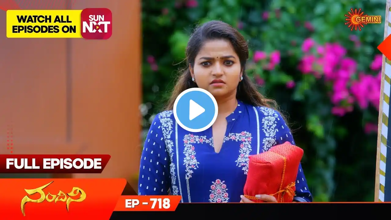 Nandhini - Episode 718 | Digital Re-release | Gemini TV Serial | Telugu Serial