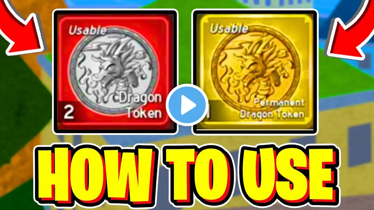 How To USE DRAGON TOKENS In BLOX FRUITS! Dragon Tokens EXPLAINED! Roblox