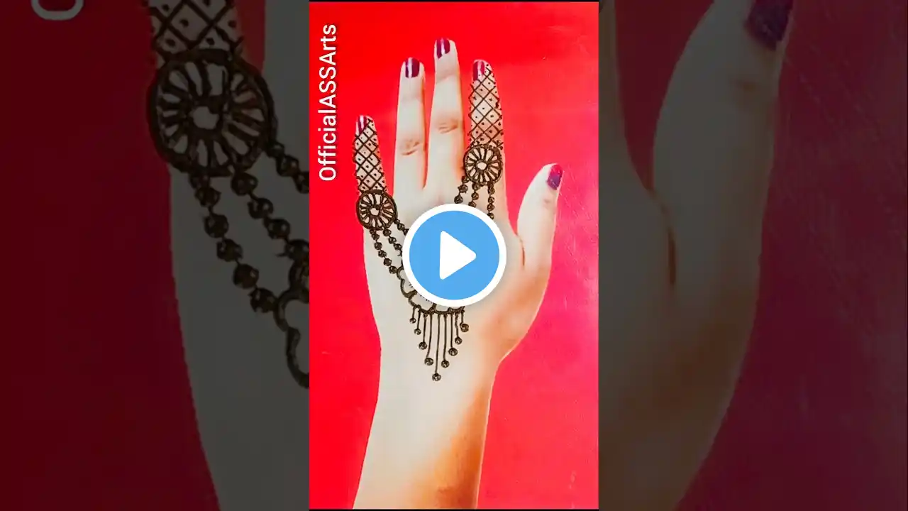 New Mehndi Design l Mahndi design 2025 l henna design 2025 l mehndi ka design l mehandi#shortvideo