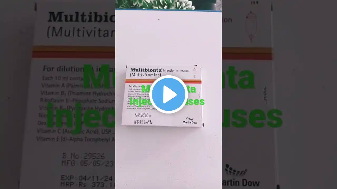 multibionta injection k uses benefits and side effects, multivitamin injection ##medicine info