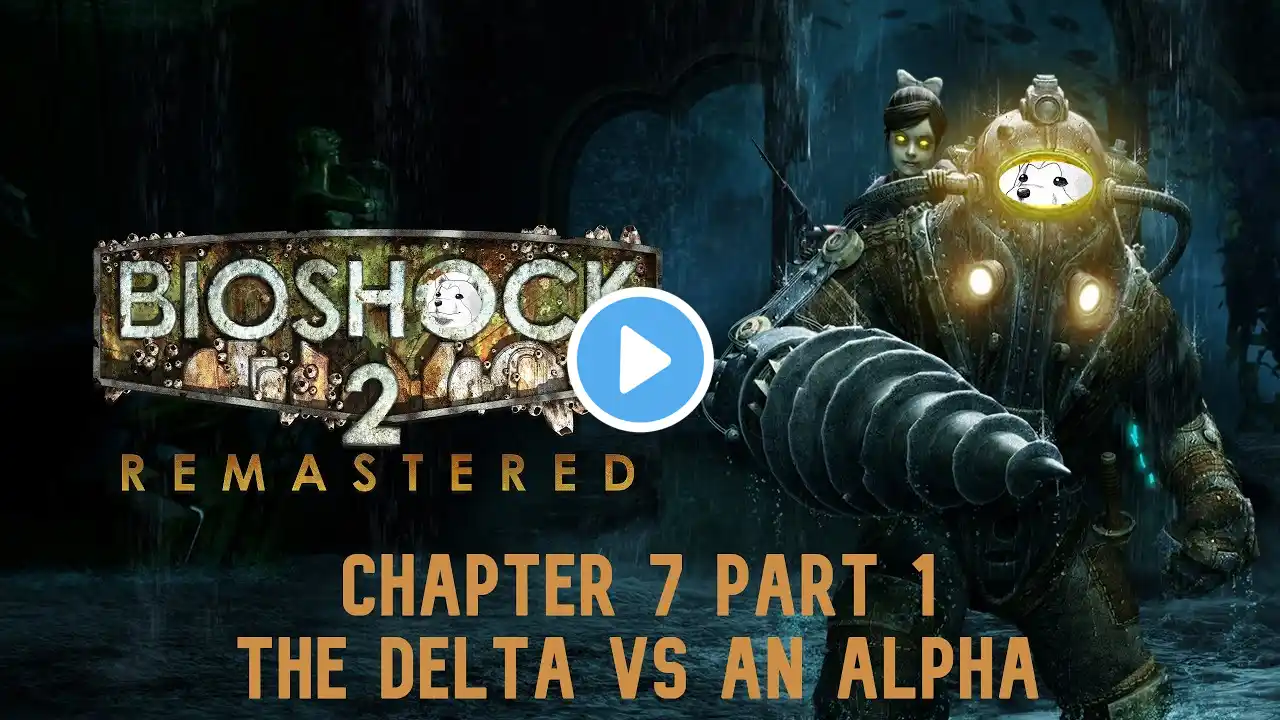 (ENG|RUS) Bioshock 2 Remastered. Chapter 7 part 1 - Fontaine Futuristics. Hard difficulty.