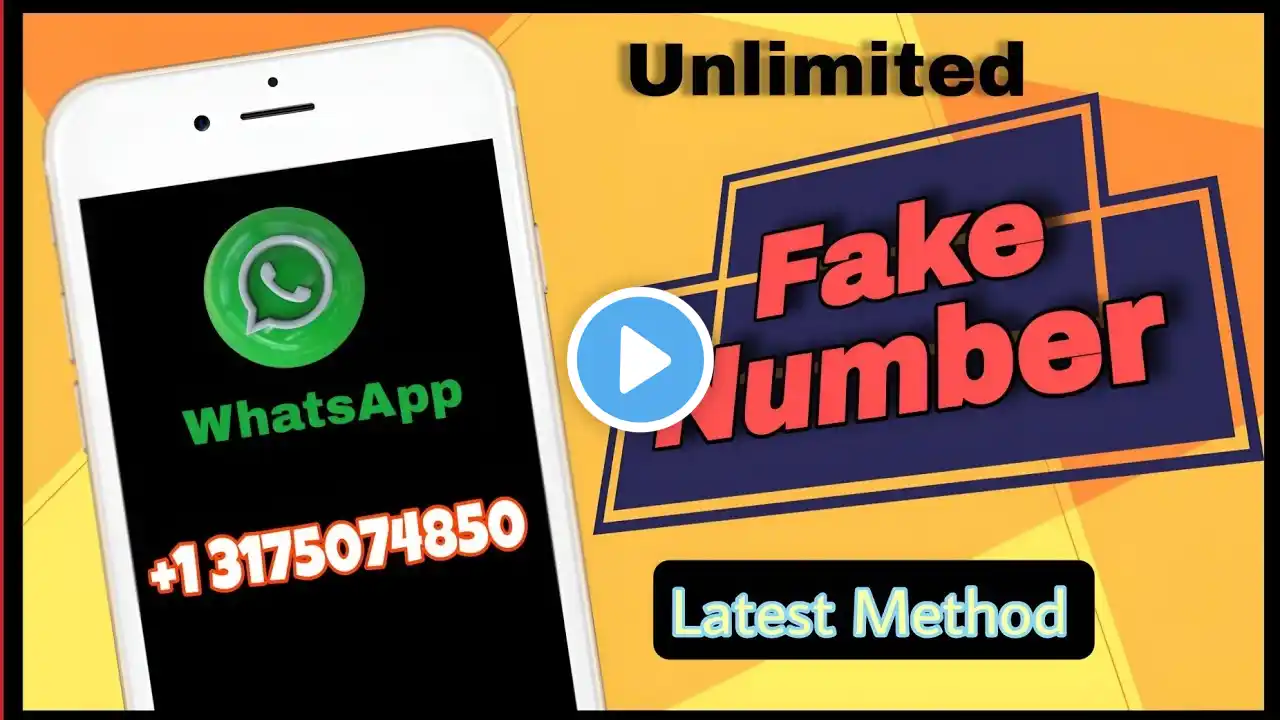 How to Get unlimited Fake WhatsApp Number in minute: Step-by-Step Guide