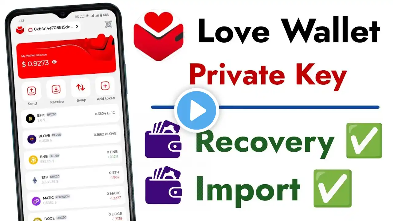 Love wallet private key recovery ! Love wallet private key import existing wallet