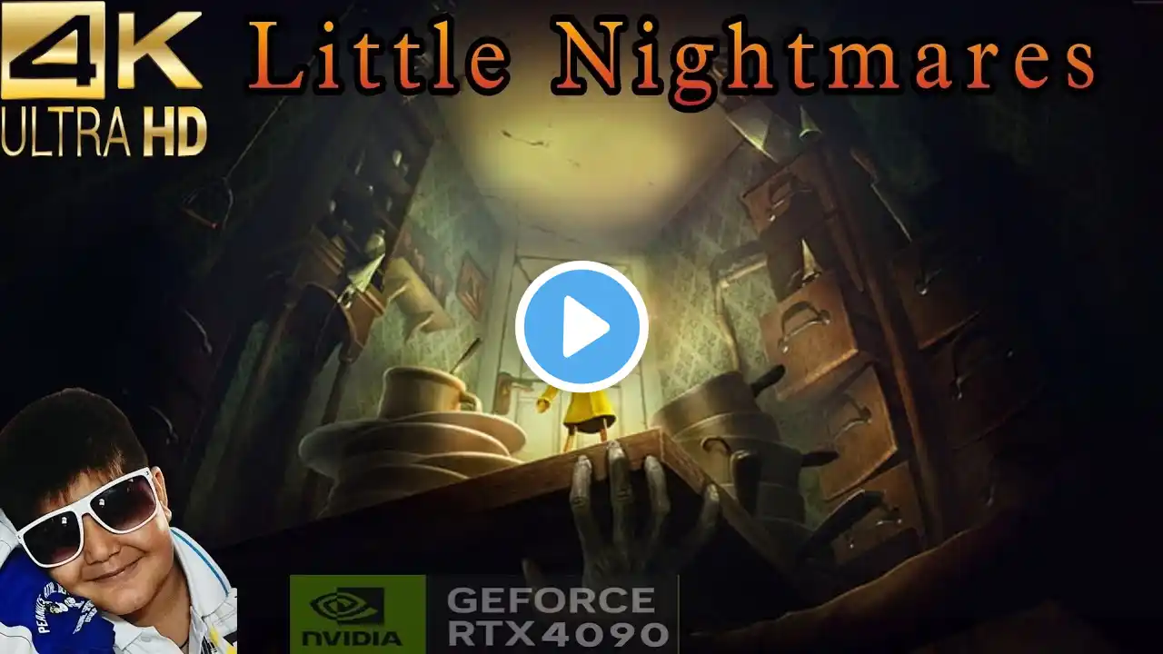 Little nightmares full gameplay 4k part 1 | Dark Horror