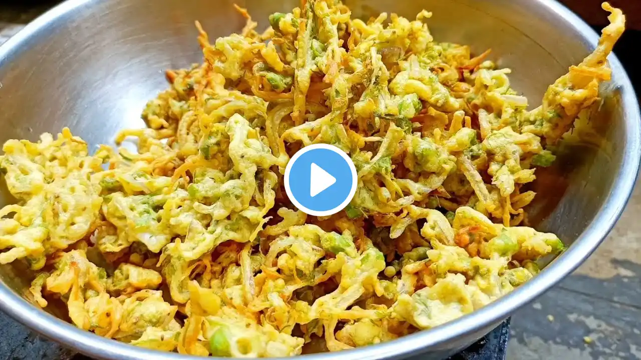 Crispy Pakoda Recipe | how to make onion pakoda recipe at home | onion pakodi